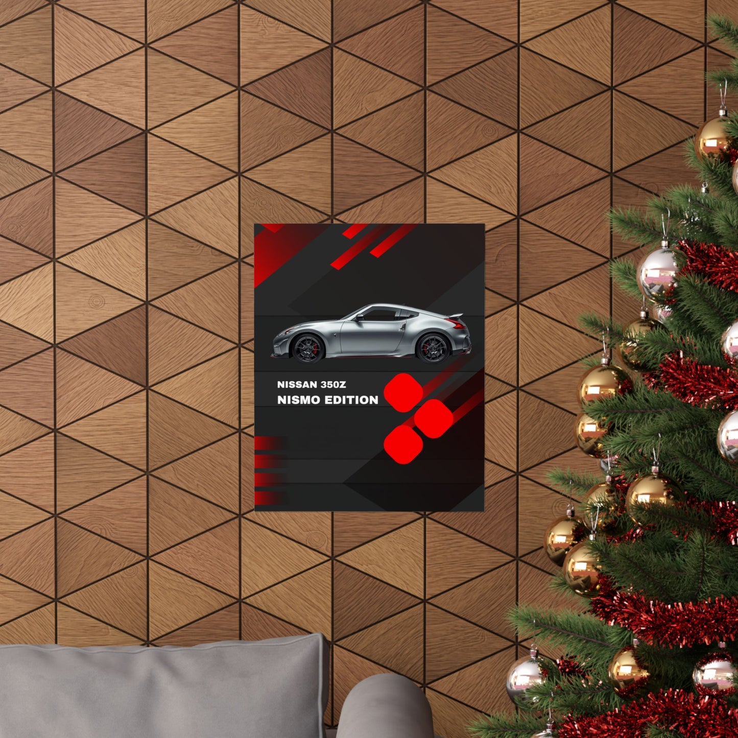 Nissan 350Z Nismo Edition Matte Vertical Poster — Sports Car Wall Art