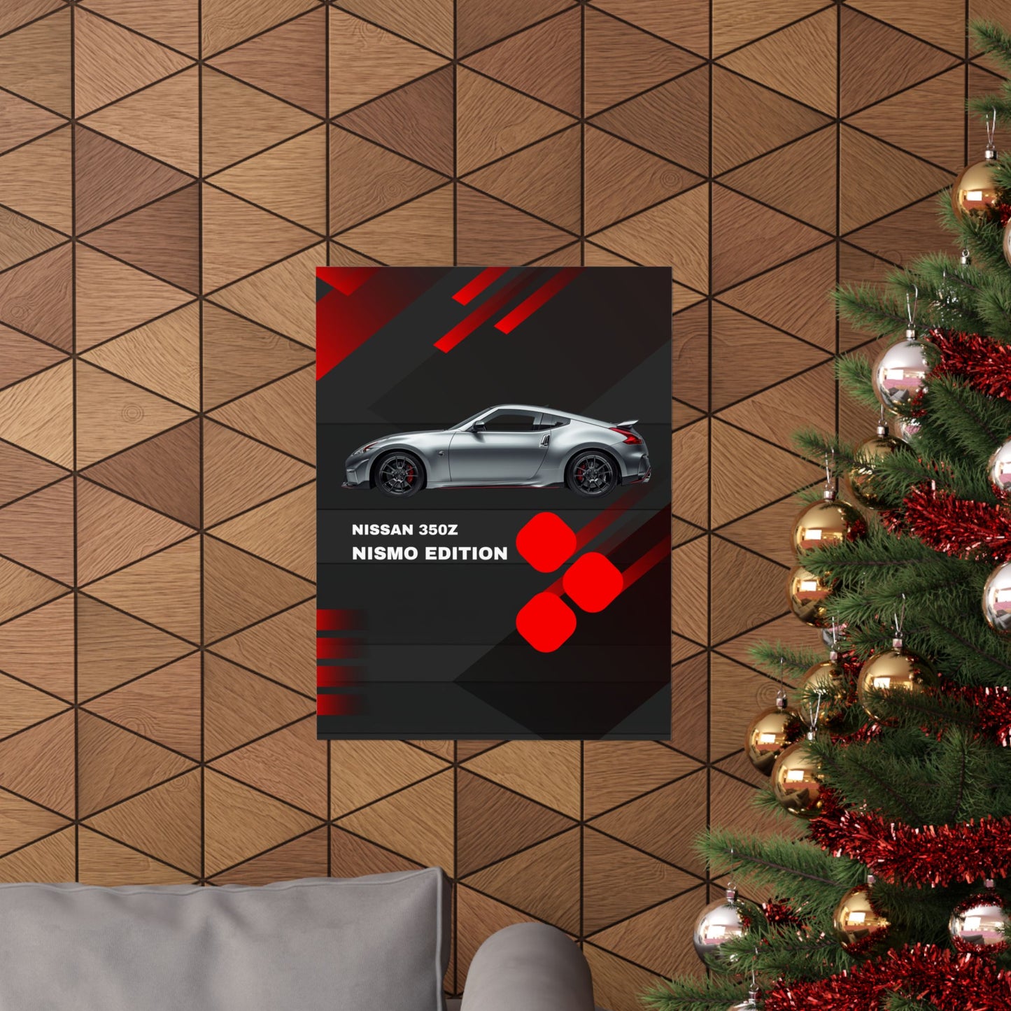 Nissan 350Z Nismo Edition Matte Vertical Poster — Sports Car Wall Art